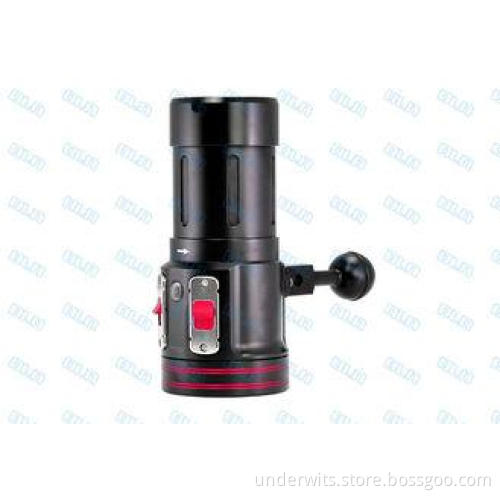 Multifunction D36VR Underwater Video Lights 5200 Lumens wit